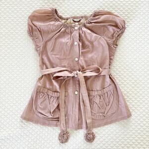 Paper Wings Shimmery Top, Size 5